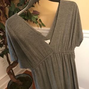 Merona Grey Maxi Dress Size Medium